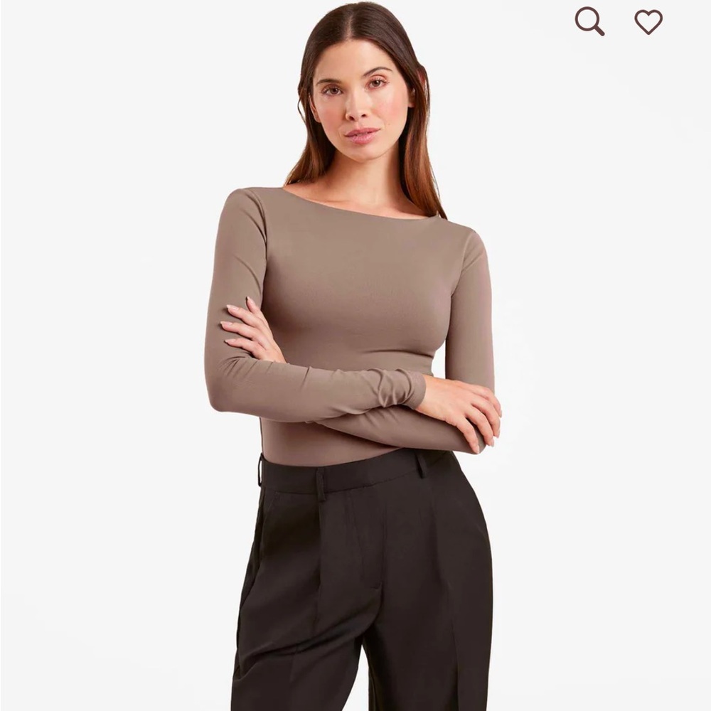 Nuuds open back bodysuit